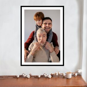 A1 wall frame